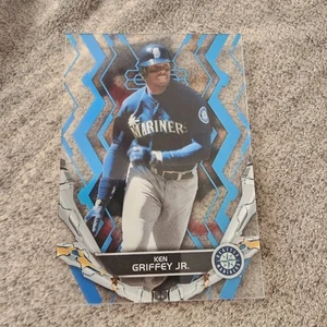 KEN GRIFFEY JR 2019 TOPPS HIGH TEK BLUE ACETATE SP MARINERS - Picture 1 of 2