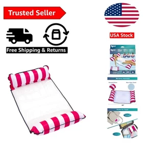 Aqua 4-in-1 Monterey Hängematte Pool Schwimmer - bequem & langlebig - 44"x26" - Bild 1 von 9