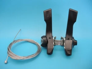 SHIMANO 6 SPEED INDEXED SL-SY20 SHIFTERS 22.2mm HANDLEBAR STEM MOUNT + CABLES - Picture 1 of 13