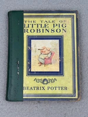 The Tale of Little Pig Robinson By Beatrix Potter 1930 1st Edition HC Book Foto 1 de 4