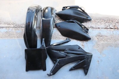 Juego de guardabarros de plástico para Honda Crf450r 2006 placas numeradas negras Foto 1 de 4