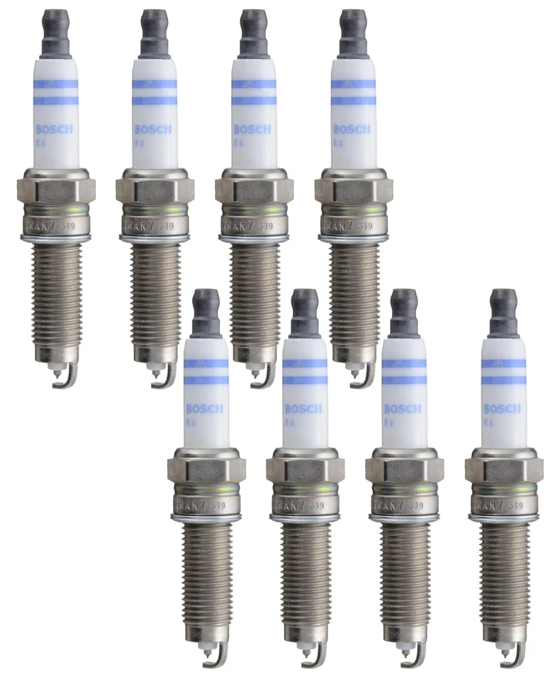 博世 8 件套双铱火花塞适用于奥迪布加迪保时捷大众 — 第 1/1 张图片