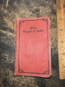 The Gospel According To Saint John Pocket Edition 1916 American Bible Society - Picture 1 of 14