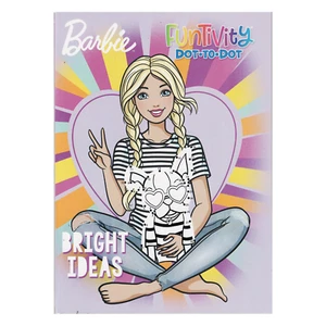 Barbie Dot to Dot Aktivitätsbuch - 80 Seiten mit Bonus Ausschnitt Tür Bilderrahmen! - Bild 1 von 6