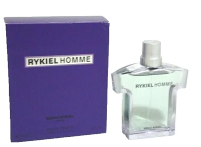 Sonia Rykiel Homme para hombre perfume edt 75 ml spray 2,5 fl oz descontinuado nuevo en caja Foto 1 de 2