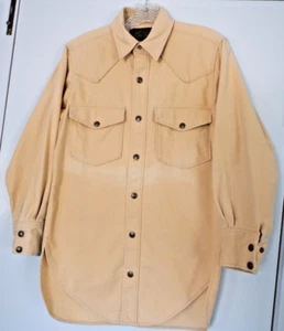 VINTAGE - EDDIE BAUER - FLANNEL SHIRT - WESTERN STYLE - USA - UNISEX SIZE SMALL - Picture 1 of 22