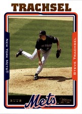 2005 Topps New York Mets Baseball Card #119 Steve Trachsel