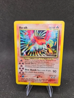 Ho-oh 07/64 Pokemon Neo Revelation Holo MP - Image 1 of 2
