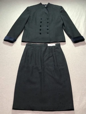 Juego de 2 piezas Amanda Smith para mujer 12 negocios dinero antiguo oficina femenino chic indie Foto 1 de 4