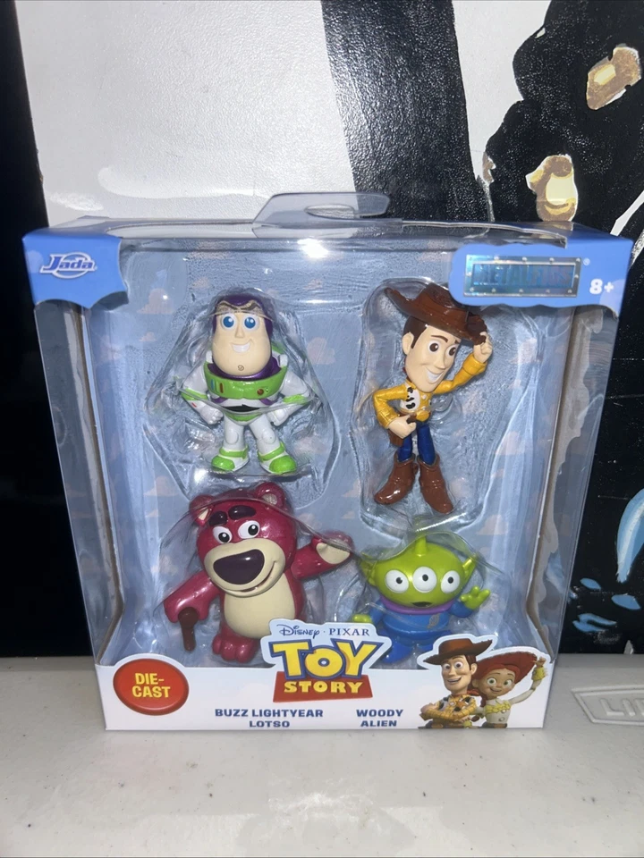 Toy Story набор из 4 литых фигурок Metalfigs серии литые модели Jada 36239 - Изображение 1 из 1
