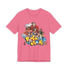 Power Stone Dreamcast 90s 2000s Cover Art Unisex Jersey Short Sleeve Tee