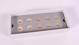 Litio-Disilicato Vitrocerámica-En Blanco, Prensado Cerámica 10 Unidades, Bloque Cerámico, Dental - Imagen 1 de 3