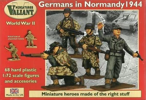 Valiant 1/72 WWII German Infantry in Normandy 1944 - Picture 1 of 1