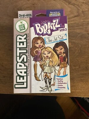 Leap Frog Leapster Learning System Bratz World The Jet Set Game Cartridge NEW ! - Image 1 of 2