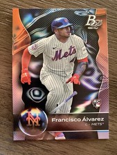 2023 Bowman Platinum Rookie Card RC Francisco Alvarez
