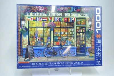 Eurographics Puzzle 1000 Pc - The Greatest Bookstore in the World - SEALED - Image 1 of 4