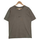 WTAPS Double Taps Front Logo Print Tee Olive Size 02 Used