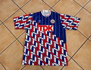 Maglia Rara Originale Vintage Ajax Tdk 1989/1990 Football Shirt Umbro Rarissima