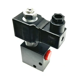 Anulación manual de 1/4" BSP 2 vías normal abierta doble muñeca 2/2 válvula 25 L/min - Imagen 1 de 3