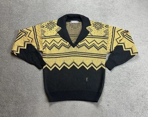YVES SAINT LAURENT Herren Pullover Gr. L Wolle Sweater Strickpullover 23908 Blau - Bild 1 von 9