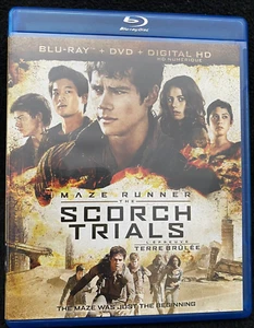 Maze Runner: The Scorch Trials Blu-Ray+DVD Movie (2015) - Foto 1 di 1