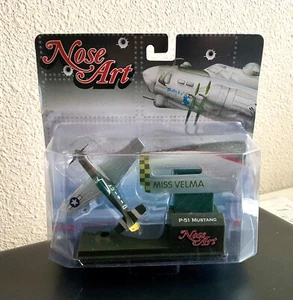 Corgi - Nose Art - 1/144?? Diecast - P-51 Mustang "MISS VELMA" - ©2004 - NOS! - Picture 1 of 9