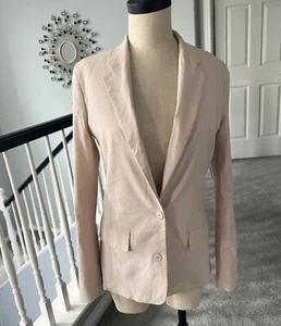 Acne Studios CINDY STRETCH Blazer Linen 2-Button Coat Jacket Size 36 hipster mod - Picture 1 of 15