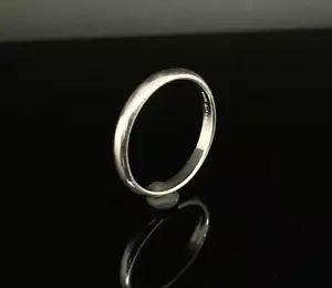 Silver Band 925 Sterling Silver Ring Handmade Jewelry Valentine Gift KB-144 - Picture 1 of 7