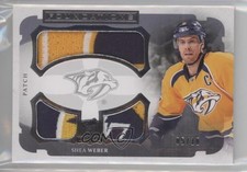 2013-14 Upper Deck The Cup Cup Foundations Patch /10 Shea Weber #CF-WE Patch
