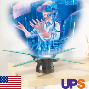 60cm 3D Hologram Fan 720 LED 3D WiFi Advertising Player Holographic Projector - Picture 1 of 15