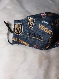 VGK Hockey Cotton Face Mask Large - Picture 1 of 12
