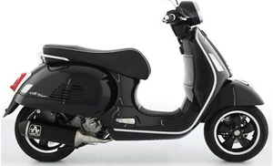 KOMPLETTE AUSPUFF ARROW URBAN ALUMIN DARK KAT VESPA GTS 300 21-24 ALLE VERSIONEN - Picture 1 of 4