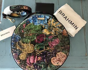 Brahmin Renaissance NWT ~Lane Round Handbag ~ Rich Vintage Florals? Yes Please! - Picture 1 of 7