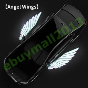Car Rearview Mirror Side Angel Wing Light Welcome Lamp Shadow Projector for GMC - Picture 1 of 19