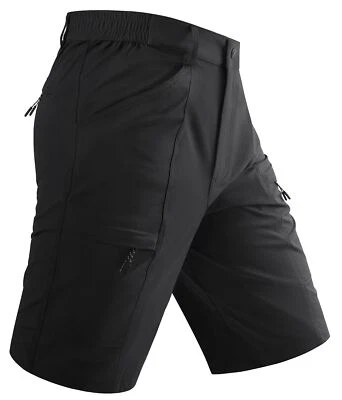 Pantalones Cortos Informales Para Hombre Aire Libre Senderismo Pesca 5 Bolsillos Secado Rápido Golf Deportes Pantalones Cortos Foto 1 de 4