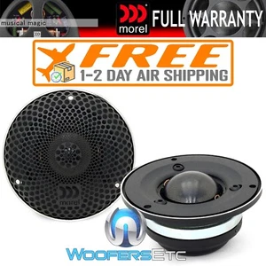 MOREL ELATE CARBON ALTO 1.1" 220W SILK SOFT DOME TWEETERS NEW FREE 1-2 DAY AIR - Picture 1 of 8