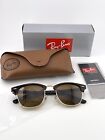 RAY BAN RB 3016 CLUBMASTER  902/57 CLASSIC Sunglasses Tortoise 51mm