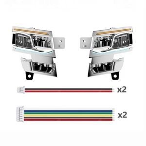Lámpara LED de faros secuenciales de plástico 1:14 para camión tractor RC 770S 56371 56368 - Imagen 1 de 12