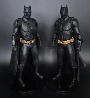 Custom UNPAINTED Demon Batman Begins Head Sculpt McFarlane DC Multiverse Toxin A - Image 1 of 4