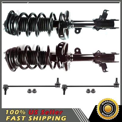 Juego de 4 muelles helicoidales delanteros completos + balanceo FCS para Acura MDX Honda Pilot_LK Foto 1 de 4