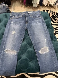 AG Boyfriend Jeans Sz 26 R - Picture 1 of 8