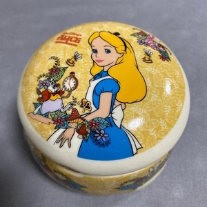 SELTENE Disney Alice im Wunderland Klappschatulle Zubehör Etui Schmuckschatulle - Bild 1 von 5
