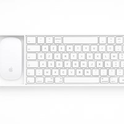 ⌨️ Clavier Apple Magic + Souris Sans Fil AZERTY 602-01208-A Neuf ✅ - Immagine 1 di 2