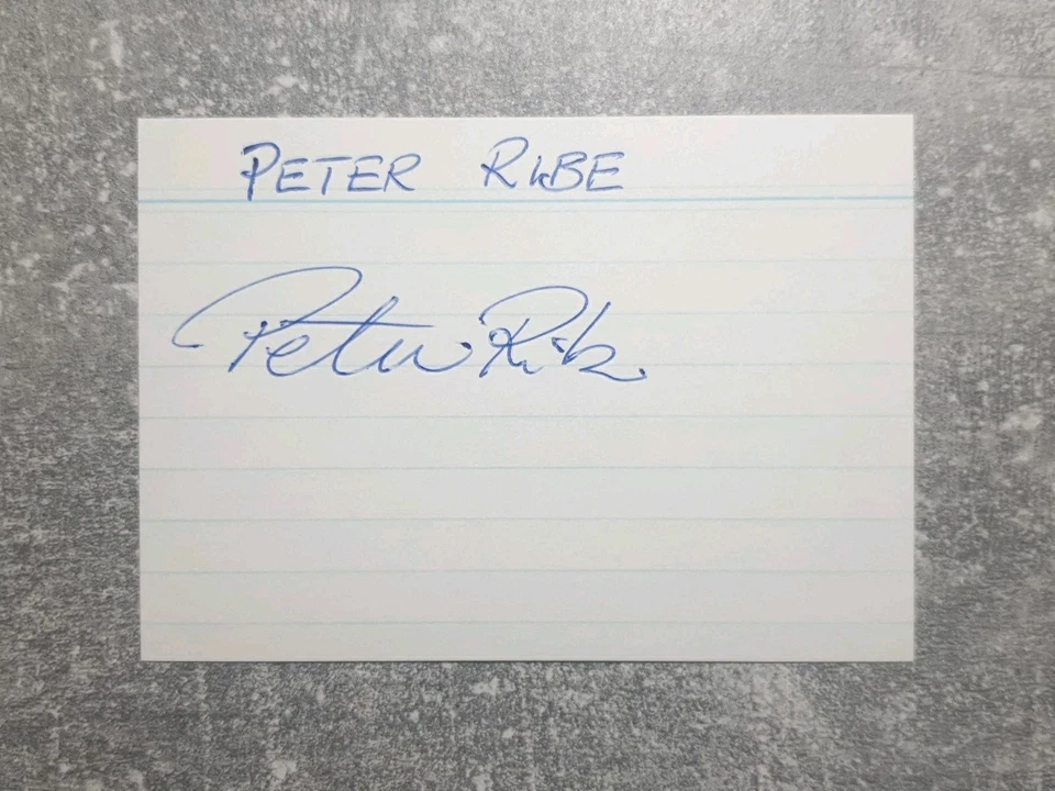 KK m.Orig.AG Peter Ribe NOR Kanu 3.WM 93 - K2 10000m Rarität! - Bild 1 von 1