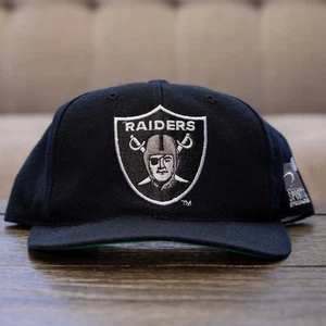 Vintage 90s Los Angeles Raiders Shield Plain Logo Sports Specialties Snapback - Picture 1 of 4
