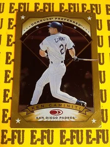 Donruss Preferred Gold #81 1997 Ken Caminiti San Diego Padres Tough Pull - Imagen 1 de 1
