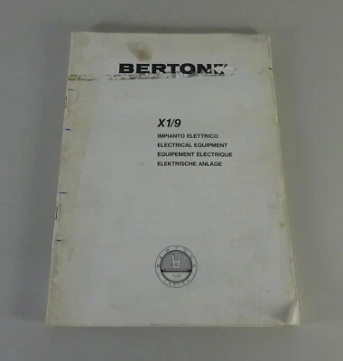 Manual De Taller / Esquemas Eléctricos Fiat Bertone X1/9 - Imagen 1 de 4