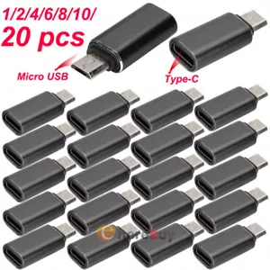 LOT USB 3.0 Type C Female to Micro USB Male Adapter Converter Connector USB-C - Picture 1 of 21