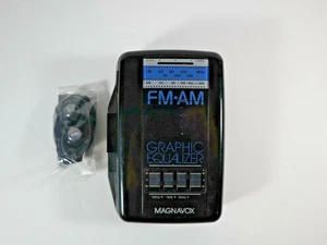 Magnavox D6547/17 AM-FM Personal Stereo Cassette Player with Graphic Equalizer - Picture 1 of 5