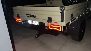 Suitable for Toyota Landcruiser 79 Series Tail Lights Upgrade 07-2023 - Picture 1 of 4
